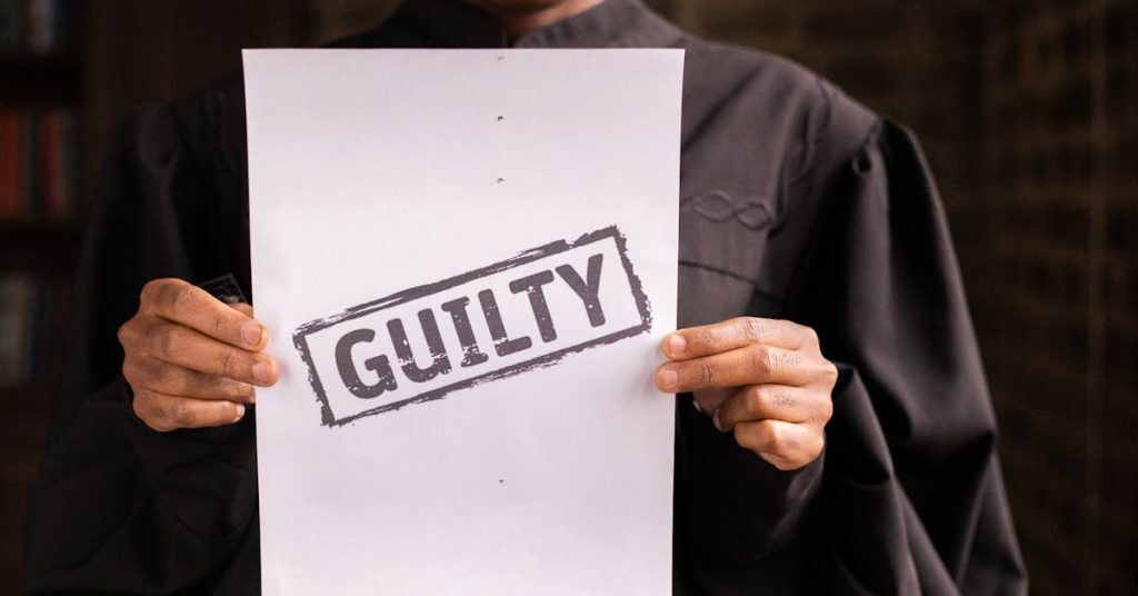 what happens if you plead not guilty but are found guilty | Justice Family Lawyers